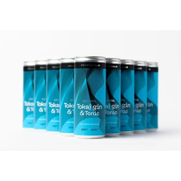 SEVENHILLS Tokaj Gin & tonic (4,9%) DRS - 24 db