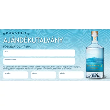 Lepárlótúra ajándékutalvány (portfolió kóstoló)