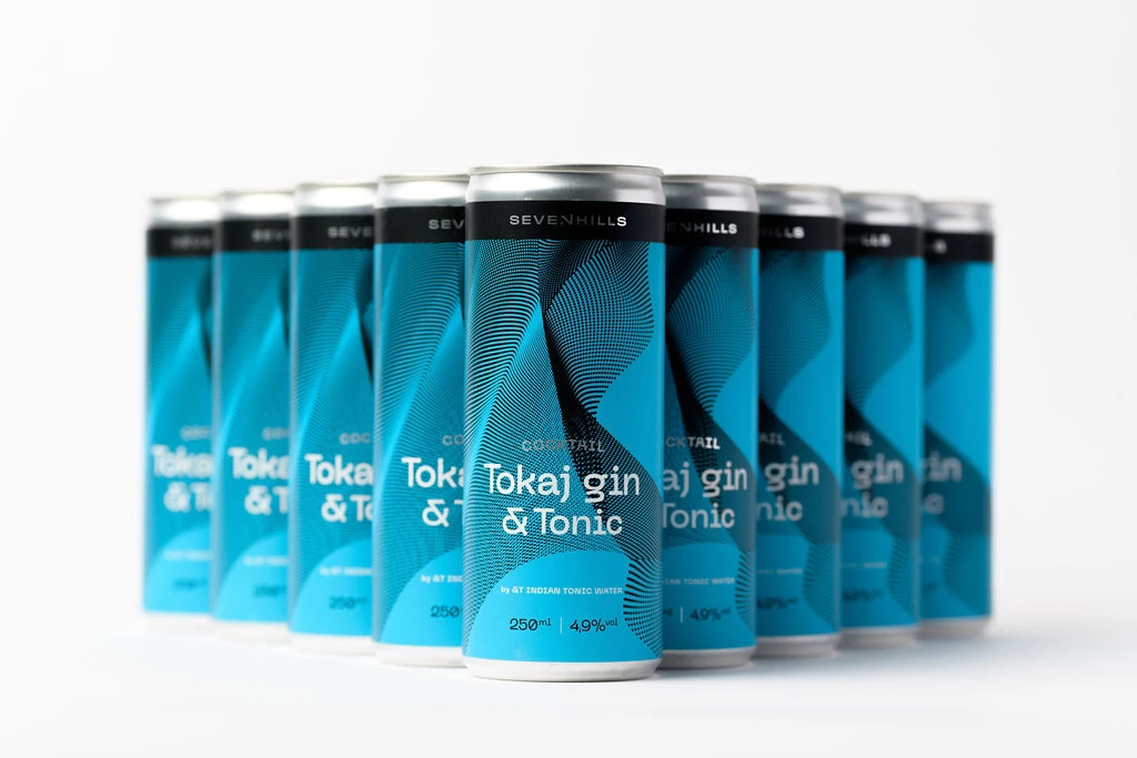 SEVENHILLS Tokaj Gin & tonic (4,9%) DRS - 24 db - Seven Hills