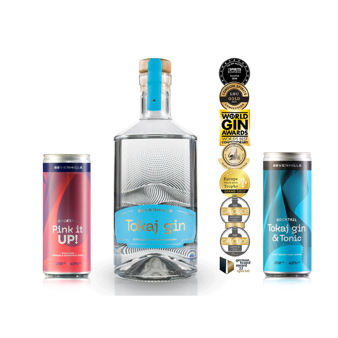 Tokaj gin (0,7l, 47%) DRS + AJÁNDÉK 2DB RDT!